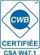 Certification soudure CWB pour l'acier fait par Conception PMB